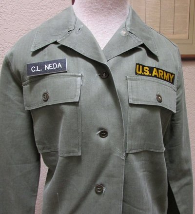  US Vietnam War Era Woman's  Army Fatigue Uniform Set — image 5