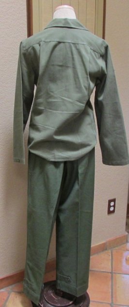  US Vietnam War Era Woman's  Army Fatigue Uniform Set — image 6