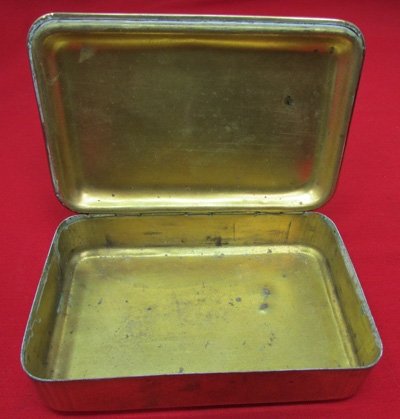  British WWI Christmas 1914, Brass Princess Mary Gift Tin — image 5