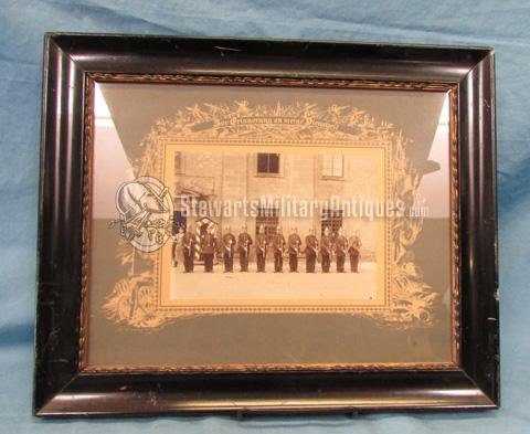 German Imperial Era, Framed Guard Mount Photo — image 2