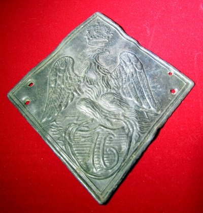  French First Empire, 76th Regiment of the Line Shako Plate — image 3