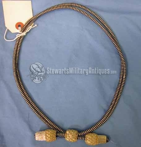  US WWI Era, Army Field Grade Officer Campaign Hat Cord — image 2