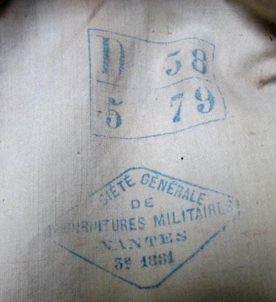  French 1884 Dated, Issue Infantry Enlisted Wool Tunic — image 9