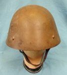 Czech WWII, M32-34 Army Issue Steel Helmet