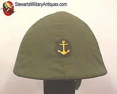  Japanese Replica WWII Navy Landing Force Helmet Cover, CLOSE OUT SALE — image 4