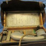 Japanese WWII Army Type 92 Field Telephone & Leather Transport …