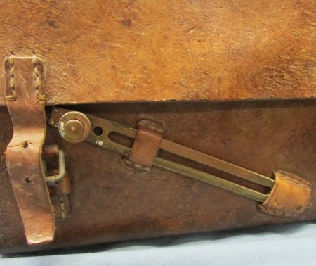 Japanese WWII Type 92 Field Phone & Leather Transport Case — image 3