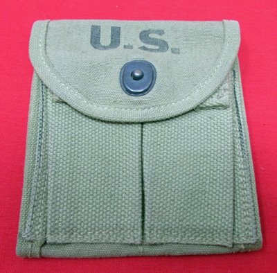  US WWII, M1 Carbine Magazine Pouch Charlotte Tent & Awning. 1943 — image 2