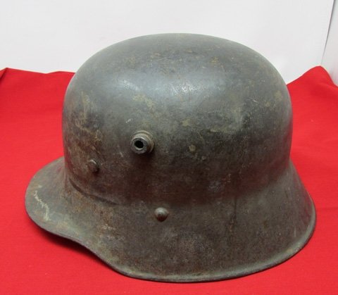  Austrian WWI Steel Helmet Shell & Liner Band — image 2