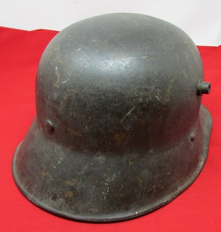  Austrian WWI Steel Helmet Shell & Liner Band — image 3