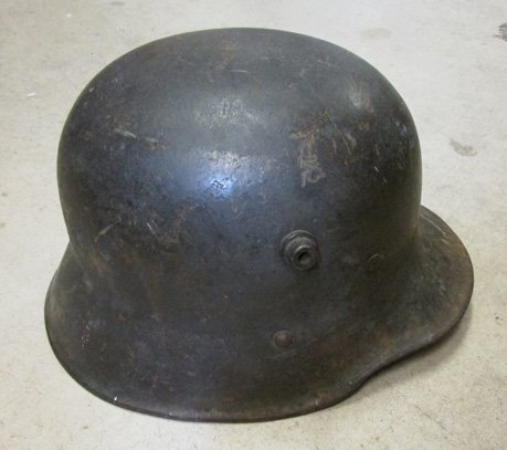 Austrian WWI Steel Helmet Shell & Liner Band — image 5