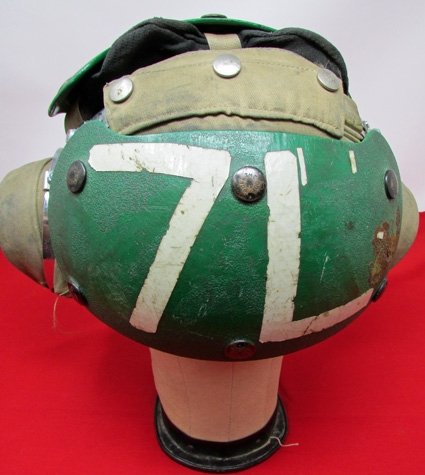  US Cold War Era, US Navy Flight Deck Crewman's Helmet — image 4
