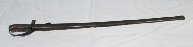  Japanese WWII Type 32 Cavalry Sword, Ko Model, Matching Numbers — image 2