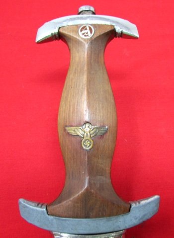  German WWII M1933 SA Enlisted Dagger, RZM M7/81/40 — image 3