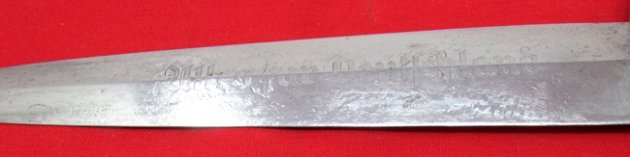  German WWII M1933 SA Enlisted Dagger, RZM M7/81/40 — image 6