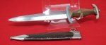 German WWII M1933 SA Enlisted Dagger, RZM M7/81/40