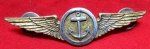 US Navy Observer Wings, Sterling Clutch Attachments,