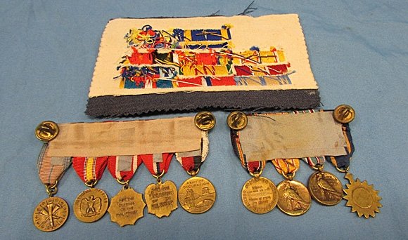  US WWII-Cold War Air Force Ribbon & Miniature Medal Grouping — image 5