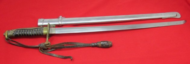  Japanese WWII Police Patrol Sword, Original Knot — image 4