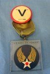 US WWII Army Aircorps Sweetheart Pin