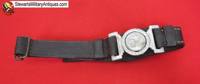  Japanese WWII Navy Petty Officer Belt & Buckle — image 2