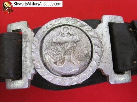  Japanese WWII Navy Petty Officer Belt & Buckle — image 3