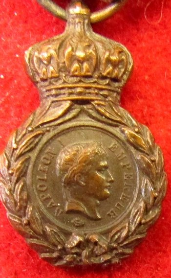  French Second Empire Napoleons St Helena Miniature Medal — image 3