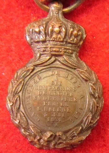 French Second Empire Napoleons St Helena Miniature Medal — image 4