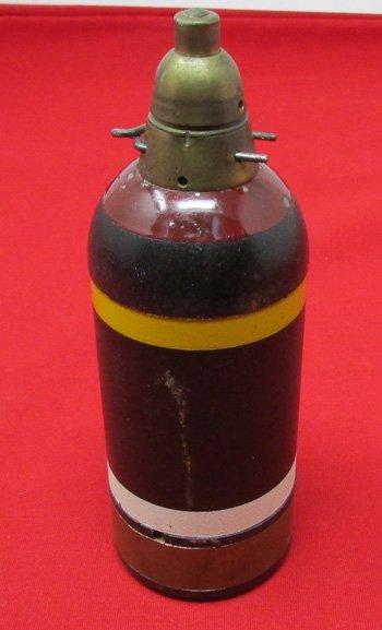  Japanese WWII Type 89 Knee Mortar Projectile, INERT, Repainted — image 2