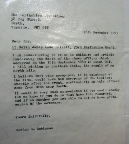  British Victorian Era, Highland Officers Campaign Desk, Identified, 73rd Regiment of Foot, Perthshire Regt. — image 11