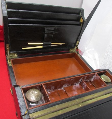  British Victorian Era, Highland Officers Campaign Desk, Identified, 73rd Regiment of Foot, Perthshire Regt. — image 7