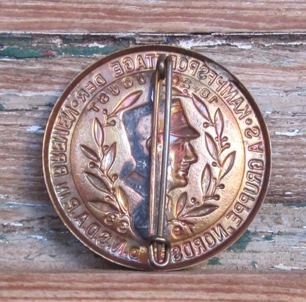  German WWII Tinnie, SA Gruppe Nordsee Tinnie, 1933 — image 3