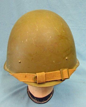  Soviet Postwar WWII Ssh40 Pattern Helmet, Complete, 1958 Dated — image 2