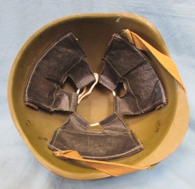  Soviet Postwar WWII Ssh40 Pattern Helmet, Complete, 1958 Dated — image 4