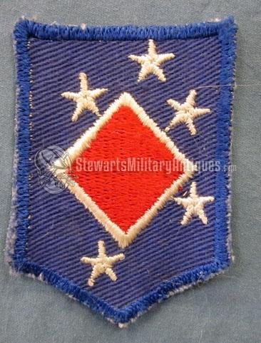  US WWII USMC 1st Marine Amphibious Corps SSI, Twill — image 2