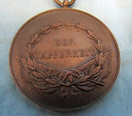  Austrian WWI Large Silver Bravery Medal, Franz-Joseph — image 4