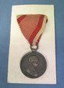 Austrian WWI Silver Bravery Medal 2nd Class, Franz Joseph