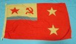 Soviet Cold War Navy Flag, Flotilla or Squadron Commander, 1979