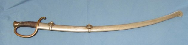  French M1833 Light Artillery Saber, Chatellerault 1836 — image 2