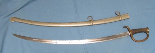  French M1833 Light Artillery Saber, Chatellerault 1836 — image 4