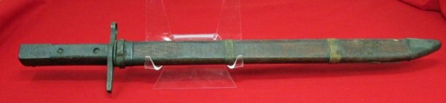  Japanese WWII Last Ditch Type 30 Bayonet, Jinsen Arsenal — image 2