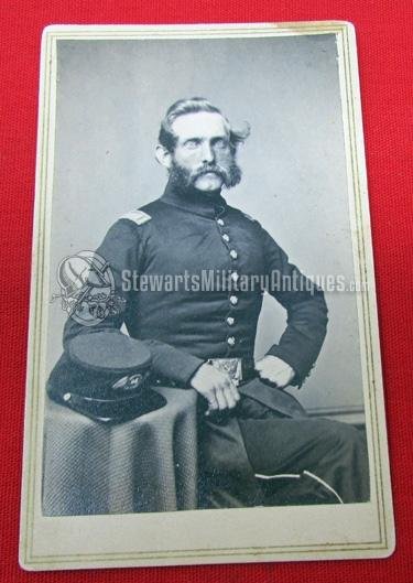 US Civil War CDV, 1st Lt, 25th Connecticut 1862 — image 2