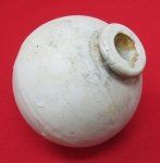 Japanese WWII White Ceramic Grenade INERT