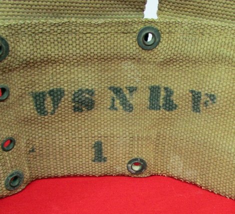  US MILLS mfg, 10 Pocket Rifleman's Belt, Navy Issue, USNRF — image 3