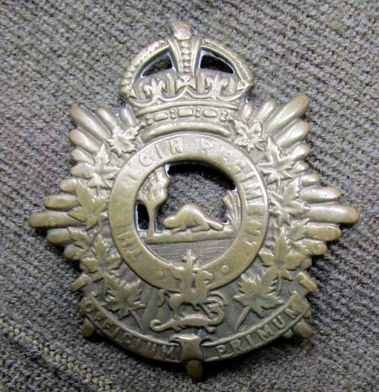  Canadian WWII, Wool Enlisted Overseas Hat, — image 3