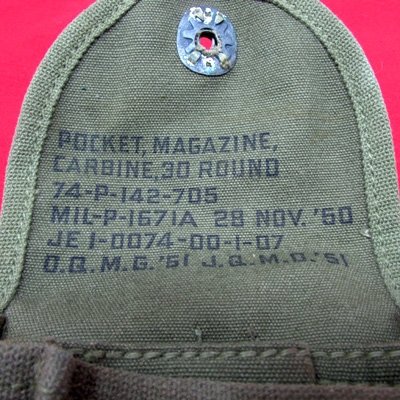 US Korean War, M1 Carbine 30 Round Magazine Pouch — image 3