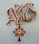 German WWII Mothers Cross in Bronze