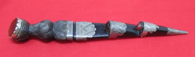  Scottish, Late 19th, Early 20th Century, Childs Dress Dirk . Faux Blade — image 2