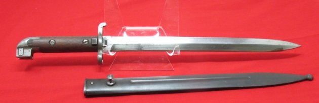  Swedish M1894/14 Mauser Bayonet, EJ AB Anchor Proof — image 4