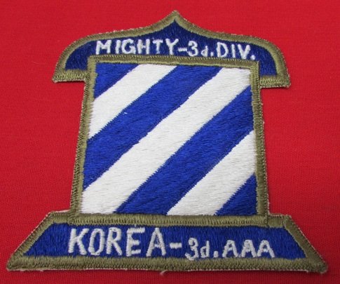  US Korean War Era 3rd Infnatry Division Jacket Patch — image 2